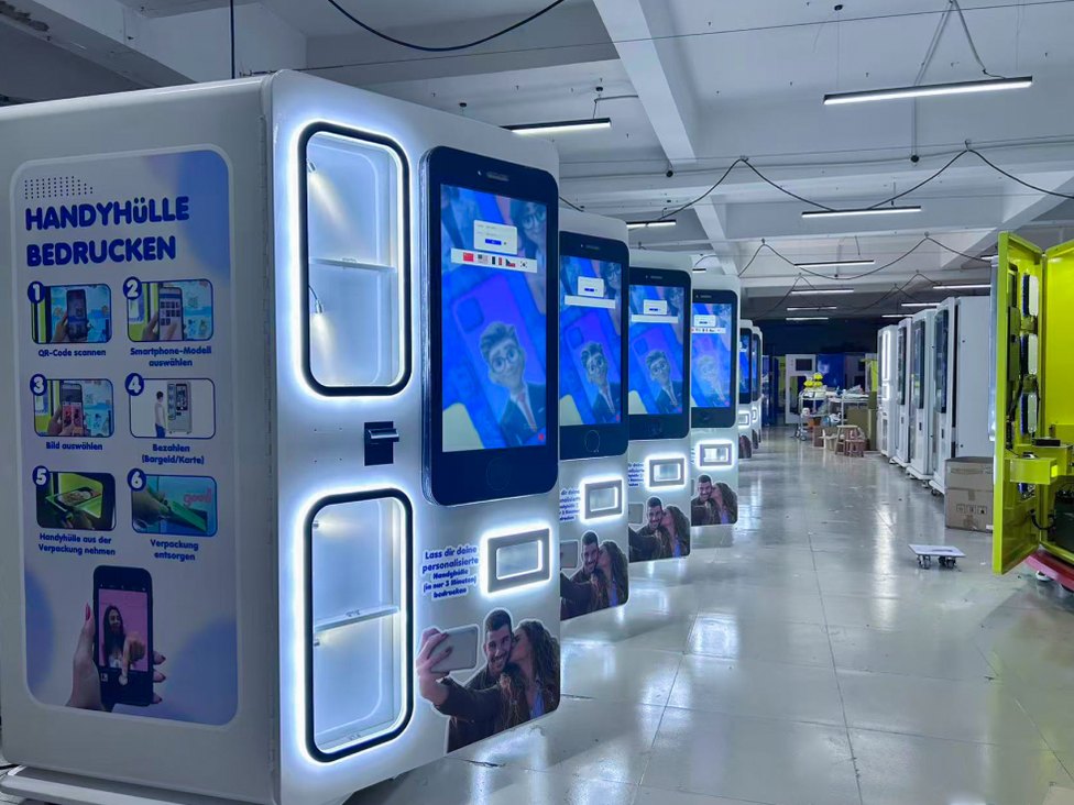 Handyville vending machine showroom