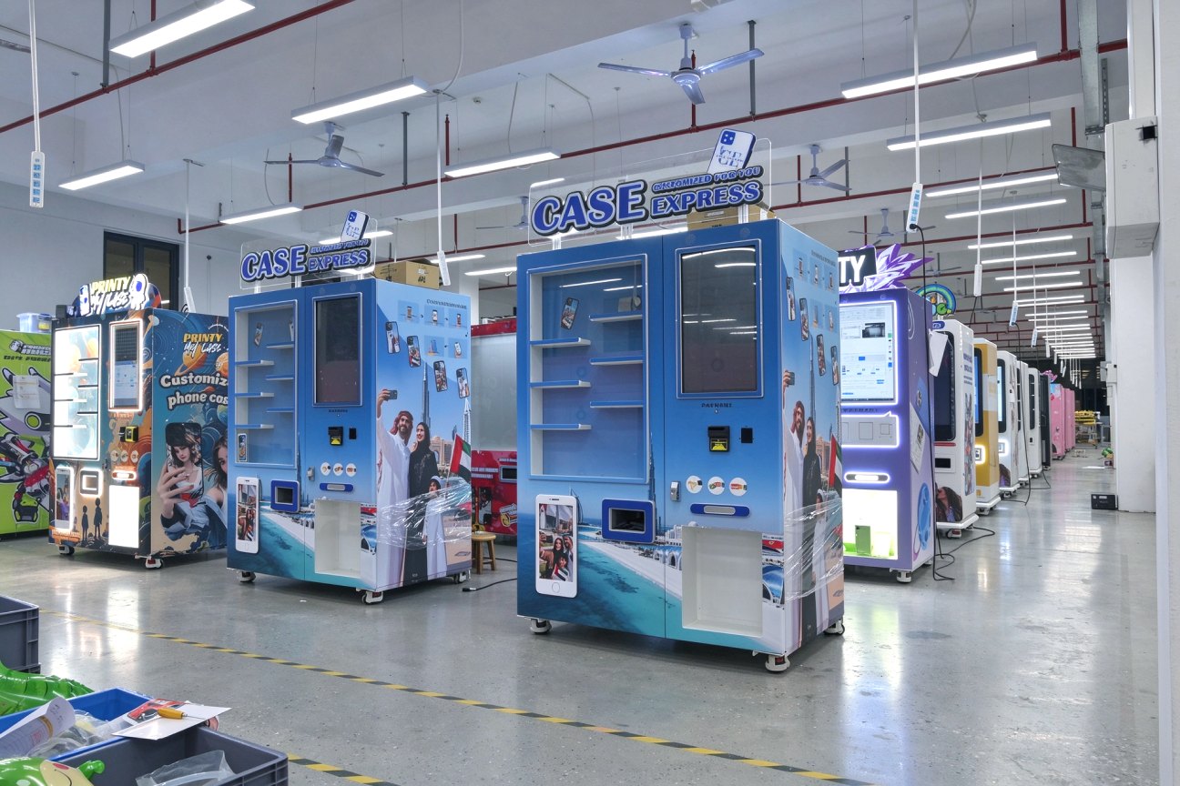 Branding and appearance customization of vending machines